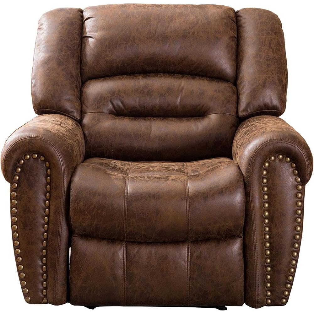Microfiber Power Lift Electric Recliner Chair with USB Charge Port Reclining Sofa for Home Living Room Bedroom Extended Footrest for Big and Tall Elderly People Brown